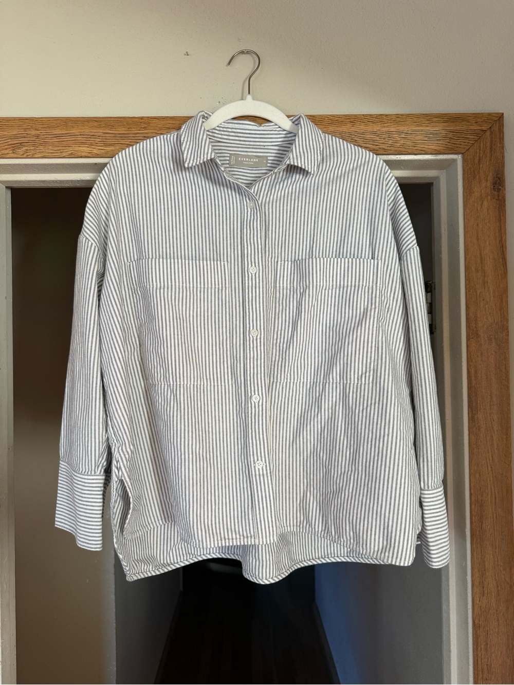 Everlane Boxy Button Down Shirt